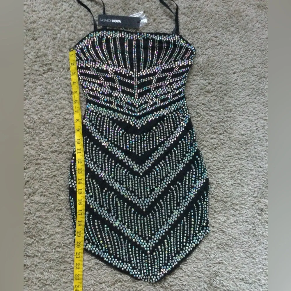 Grace Embellished Mini Dress - Picture 8 of 16